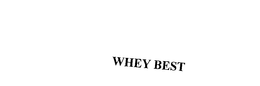WHEY BEST trademark