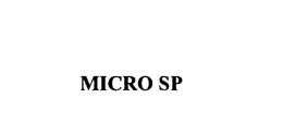 MICROSP trademark