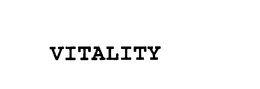VITALITY trademark