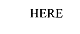 HERE trademark