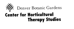 DENVER BOTANIC GARDENS CENTER FOR HORTICULTURAL THERAPY STUDIES trademark
