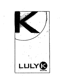 K LULY K NEW YORK CITY trademark