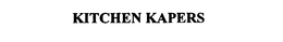 KITCHEN KAPERS trademark
