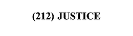 (212) JUSTICE trademark