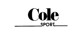 COLE SPORT trademark