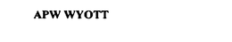 APW WYOTT trademark