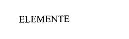 ELEMENTE trademark