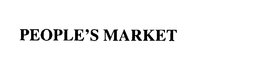 PEOPLE'S MARKET trademark