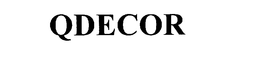 QDECOR trademark