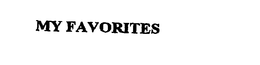 MY FAVORITES trademark