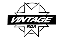 VINTAGE RDA trademark
