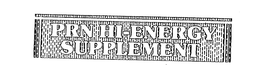 PRN HI-ENERGY SUPPLEMENT trademark