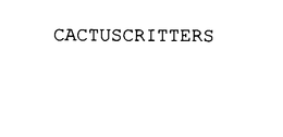CACTUSCRITTERS trademark