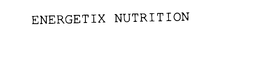 ENERGETIX NUTRITION trademark