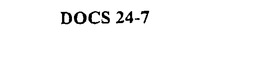 DOCS 24-7 trademark