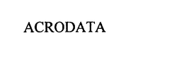ACRODATA trademark