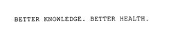 BETTER KNOWLEDGE. BETTER HEALTH. trademark