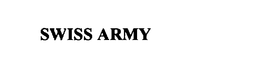 SWISS ARMY trademark