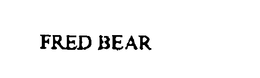 FRED BEAR trademark