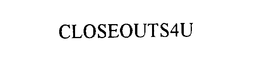 CLOSEOUTS4U trademark