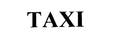 TAXI trademark