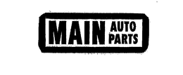 MAIN AUTO PARTS trademark