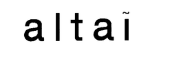 ALTA I trademark