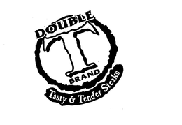 DOUBLE T BRAND TASTY & TENDER STEAKS trademark