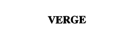 VERGE trademark