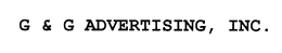 G & G ADVERTISING, INC. trademark