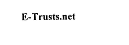 E-TRUSTS.NET trademark