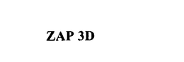ZAP 3D trademark
