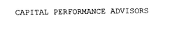 CAPITAL PERFORMANCE ADVISORS trademark