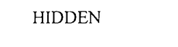 HIDDEN trademark