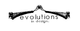 EVOLUTIONS IN DESIGN trademark