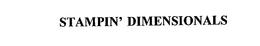 STAMPIN' DIMENSIONALS trademark