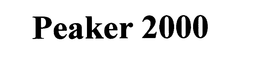 PEAKER 2000 trademark