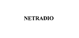 NETRADIO trademark
