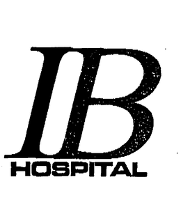 IB HOSPITAL trademark