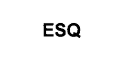 ESQ trademark