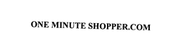 ONE MINUTE SHOPPER.COM trademark
