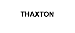 THAXTON trademark