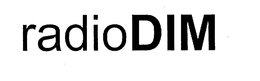 RADIODIM trademark