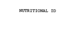 NUTRITIONAL ID trademark