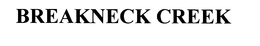 BREAKNECK CREEK trademark