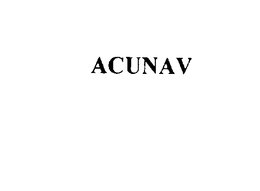 ACUNAV trademark