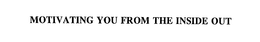 MOTIVATING YOU FROM THE INSIDE OUT trademark