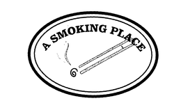 A SMOKING PLACE trademark
