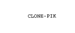 CLONE-PIK trademark