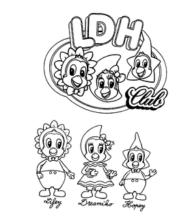 LDH CLUB LIFEY DREAMIKO HOPEY trademark
